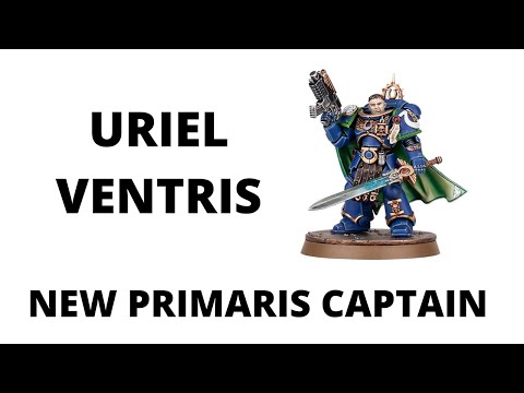 Uriel Ventris - New Primaris Captain Miniature Revealed in Black Library Preview