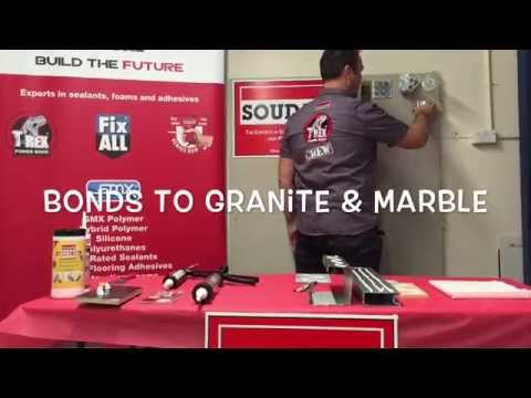 Soudal T-Rex Power Sealant & Adhesive Demostration