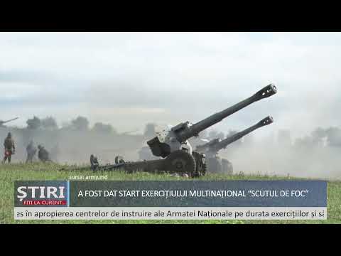 Start exercițiului multinațional ”Scutul de foc”.