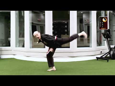 Tracking Legs: Slipping in (crossing behind) back kick with front leg – Sensei Rod Lindgren