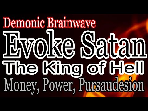 Warning: This Secret Frequency will evoke Satan. Black Magick brainwave takes you to the Demon King