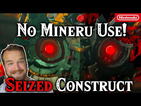Seized Construct NO MINERU USE! BOSS Fight Scourge of the Spirit Temple Zelda Tears of the Kingdom