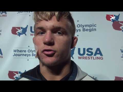 Griffin Parriott, 2016 Junior Freestyle Nationals champion at 152 lbs.