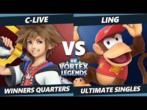 VL 37 - C-Live (Sora) Vs. Ling (Diddy Kong) SSBU Ultimate Tournament