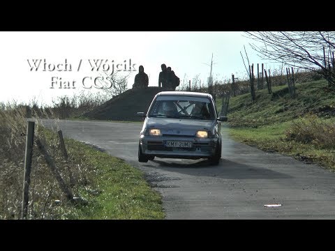 45 Cieszyńska Barbórka 2019 - 6 Runda RSPS - Kacper Włoch / Piotr Wójcik - Fiat CCS