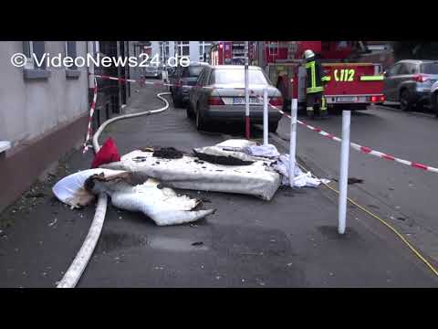12.12.2017 - VN24 - Zimmerbrand in einem Hotel in der Dortmunder Innenstadt