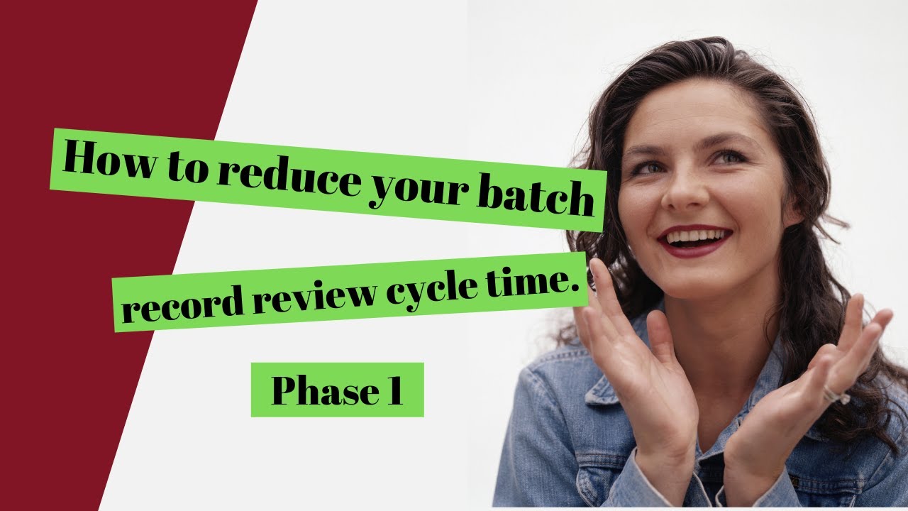 Master Batch Record Requirements Drug Development (Phase 1)