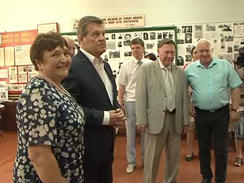 Лев Лещенко побывал в селе Любимовка Курской области