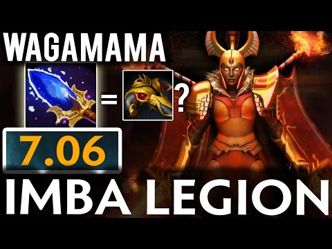 7.06 Dota 2 - Free BKB Duel?! | IMBA Legion with new Scepter