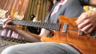 Video thumbnail for 1976 Kramer 350G aluminum neck Koa by DiPinto Rockshop