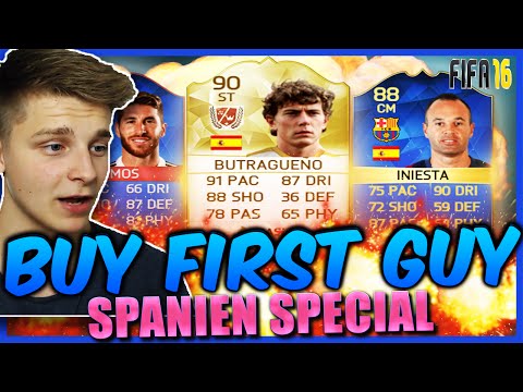 FIFA 16: BUY FIRST GUY CHALLENGE (DEUTSCH) - SPANIEN SPECIAL - FIFA 16 ULTIMATE TEAM (DEUTSCH)
