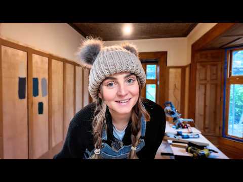 Panelling the Living Room & first fixtures arrive! (Ep. 75)