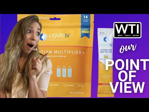 Liquid I.V. Hydration Multiplier + Immune Support - WTI product video review