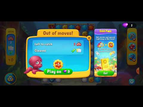 Unlocking Won Level  6229  #fishdom #playrix #challenge level #Pretty Aqua Fishdom