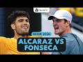 Carlos Alcaraz vs Joao Fonseca First-Ever Meeting! | Miami 2026 Highlights