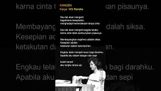 Download lagu Puisi Kangen Karya WS Rendra mp3