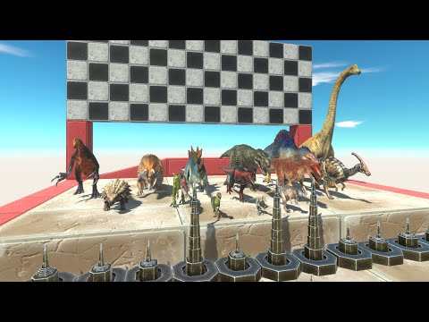 SPIKE SPEED RACE ALL DINOSAURS CHALLENGE! | Animal Revolt Battle Simulator ARBS