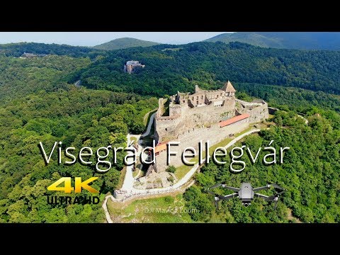 Dunakanyar - Visegrádi Fellegvár - 2019 Június  -  DJI Mavic 2 Zoom 4K