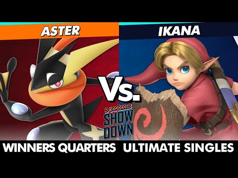 Scrims Showdown 60 Winners Quarters - Aster (Greninja) Vs. Ikana (Young Link) SSBU Ultimate