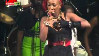 Wahu performs &quot;Sitishiki&quot; at Safaricom KENYA LIVE Eldoret Concert