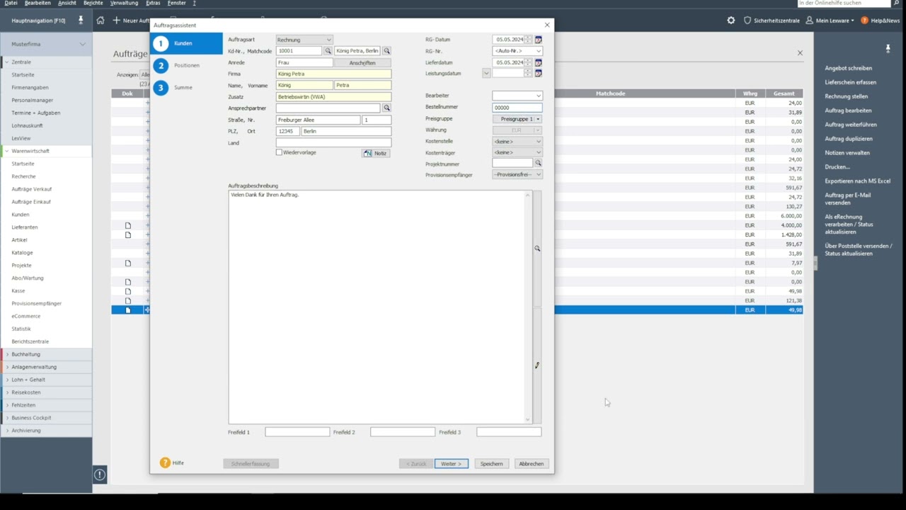 eRechnung in #Lexware ZUGFeRD