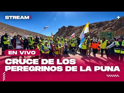 EN VIVO 🏔️ PEREGRINOS DE LA PUNA HACEN EL CRUCE MAS EMOCIONANTE 🙏 | #QUEPASASALTA