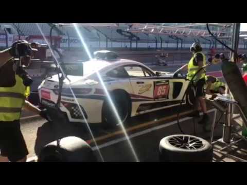 Hankook 24h Portimao 2018 race AMG tires and pilot change