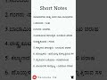 Short Notes For Karnataka History Kannada Ksp Fda Sda Kpsc Kas Exam