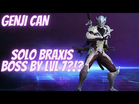 Apparently You Can Solo Braxis Boss By Level 7 On Genji!