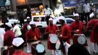 preview picture of video 'Aavartan dhol pathak, pune at kalyan (west)'