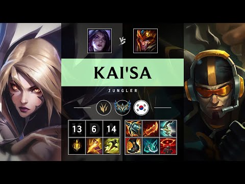 Kai'Sa Jungle vs Jarvan IV - KR Challenger Patch 25.20