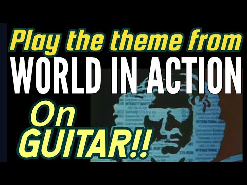 World In Action Theme. How to play it on Guitar!! #guitar #worldinaction #tvthemes