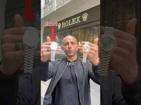 Can Rolex spot a fake? #rolex