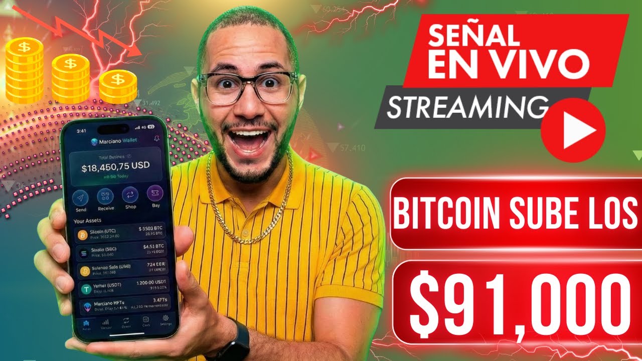 Bitcoin Se DESNUDA! (En vivo)