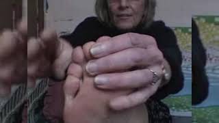 Mature Women take tickle feet Challenge 😂