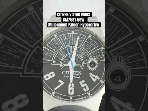 CITIZEN STAR WARS BM7581-59W — Millennium Falcon Hyperdrive #citizenwatch #watch #starwars