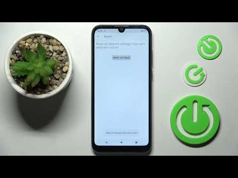How to Reset Network Settings in MOTOROLA MOTO E6S - Fix Network Connection
