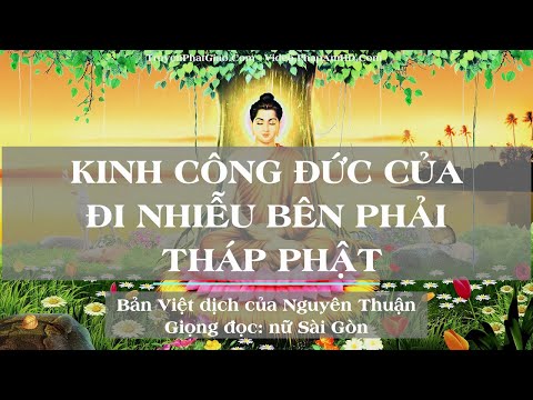 Kinh Công Đức của Đi Nhiễu Bên Phải Tháp Phật, Giọng đọc nữ Sài Gòn
