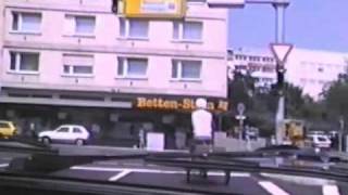 Autofahrt durch Pforzheim 1986 Teil1