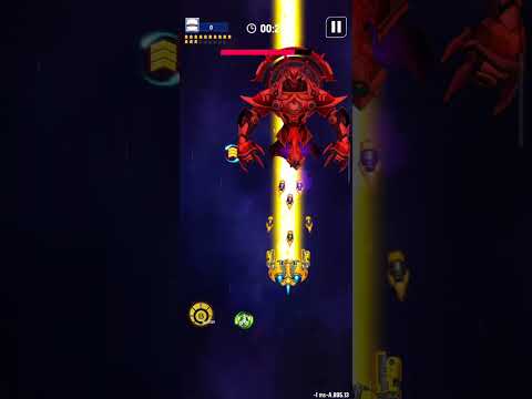 🌌Space Shooter Galaxy Attack | Defeating the New Zone 70 Boss Shorte | Gameplay By Apache Gamers🚀