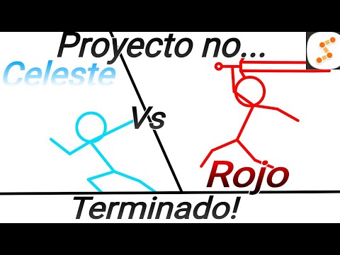 Rojo vs Celeste | Proyecto no terminado | Stick Fighter