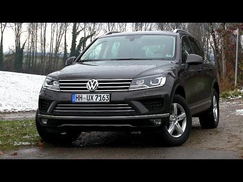 2015 VW Touareg 3.0 V6 TDI (262 HP) Test Drive