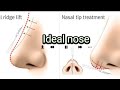 Get Ideal Nose +Perfect Nasal Symmetry to your face ratio ,desired nose subliminal