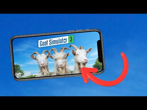 Goat Simulator 3 is Finally on MOBILE!! | Goat Simulator 3 Mobile