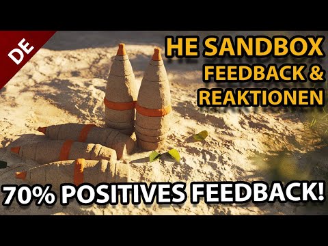 HE Sandbox -  70% Positives Feedback - Feedback und Reaktionen