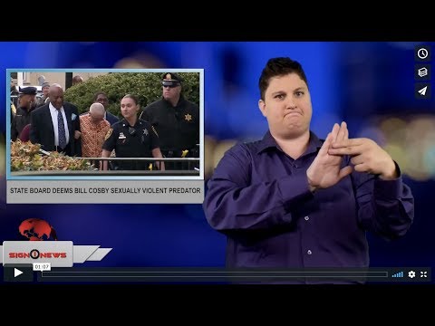 State Board deems Bill Cosby sexually violent predator (ASL - 7.25.18)
