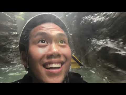 Canyoning in Belluno, Italy