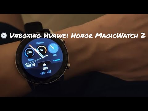 Unboxing Huawei HONOR MagicWatch 2