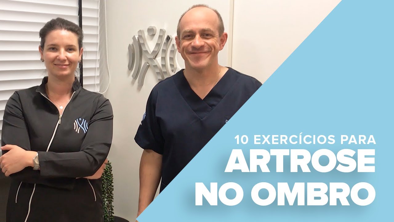 10 exercícios para ARTROSE NO OMBRO