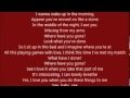 Nicole Scherzinger - Heartbreaker (lyrics) 